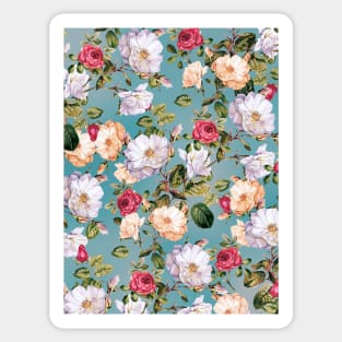 flowers pattern 2a Sticker